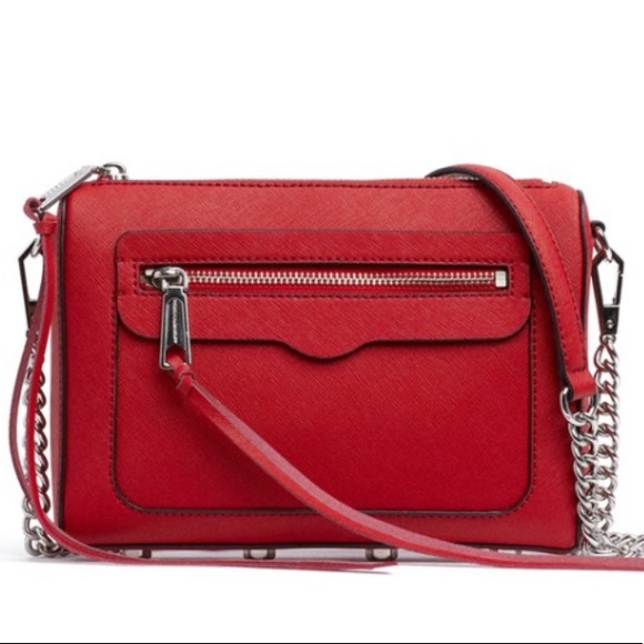 Rebecca Minkoff Handbags - ♥️REBECCA MINKOFF Avery red leather crossbody bag